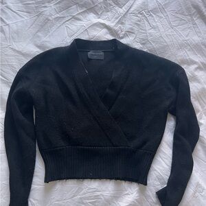 Modern Citizen cropped black sweater
